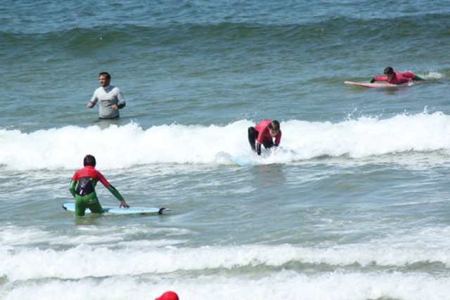  加利西亚冲浪课程 